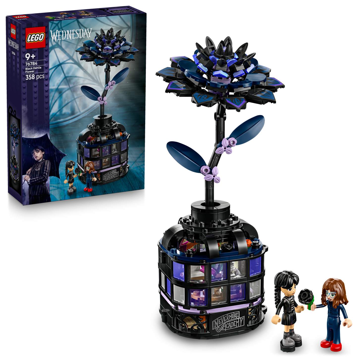 LEGO Zwarte dahlia 76784 Wednesday (Pre-Order: augustus)