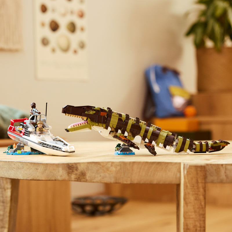 LEGO Bouwbare Mosasaurus bootmissie 76974 Jurassic World (Pre-Order: juni)