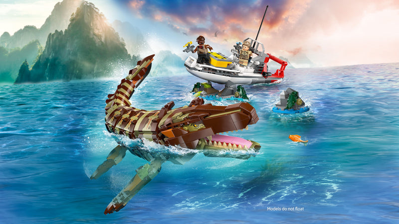 LEGO Bouwbare Mosasaurus bootmissie 76974 Jurassic World (Pre-Order: juni)