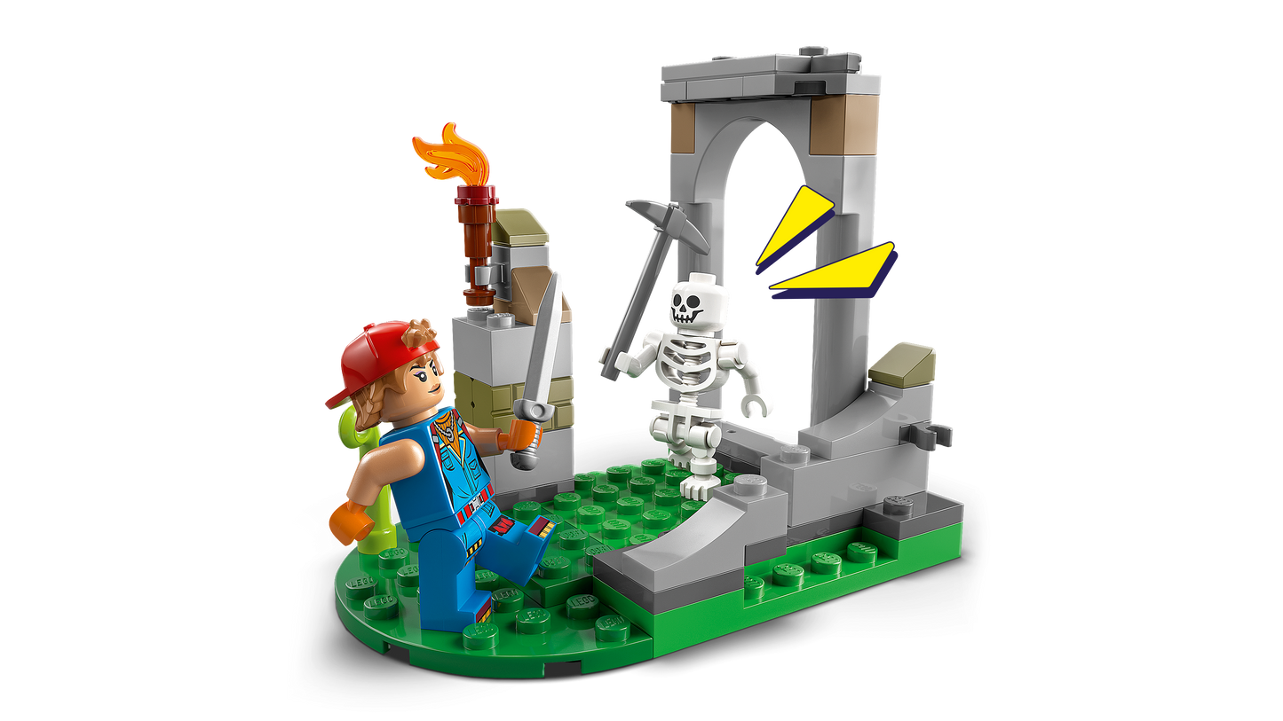 LEGO Peely en Sparkplugs kamp 77075 Fortnite