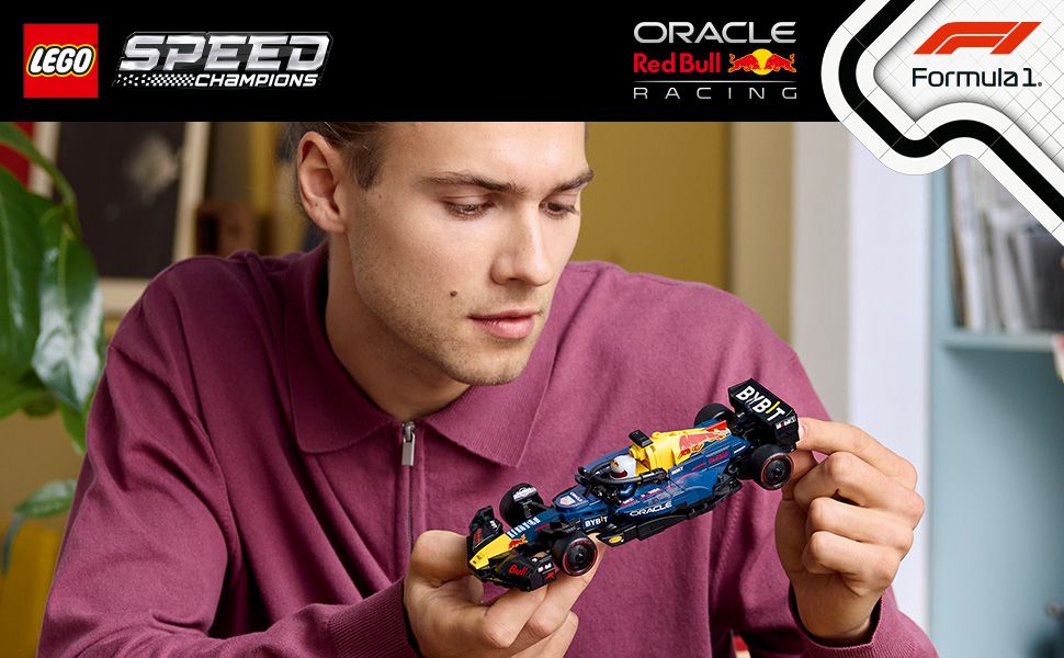 LEGO Red Bull Racing F 1 Formel Max Verstappen 77243 Speedchampions