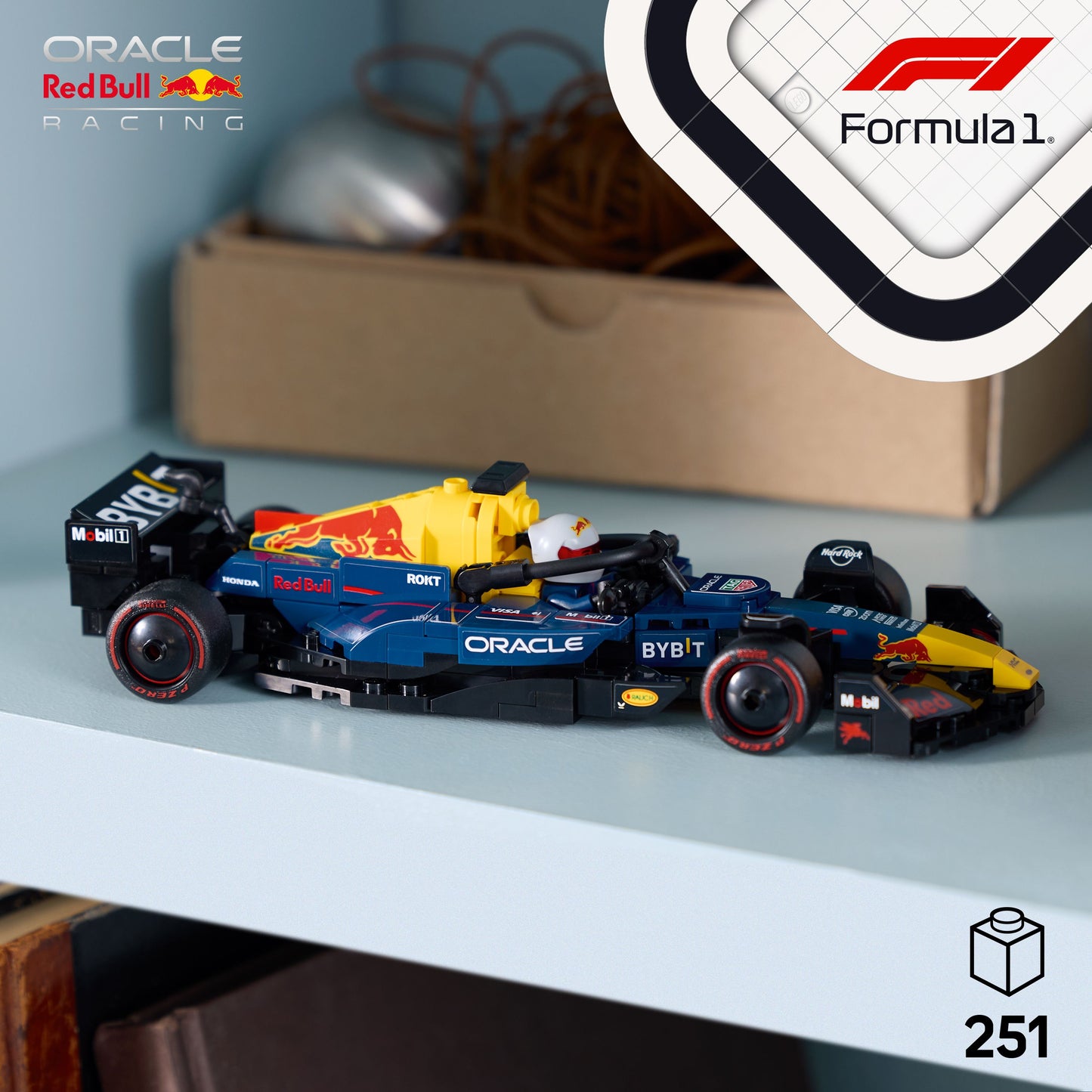 LEGO Red Bull Racing F 1 Formel Max Verstappen 77243 Speedchampions