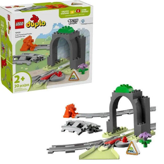 LEGO Duplo Eisenbahntunnel und Gleise, Erweiterungsset 10425 DUPLO