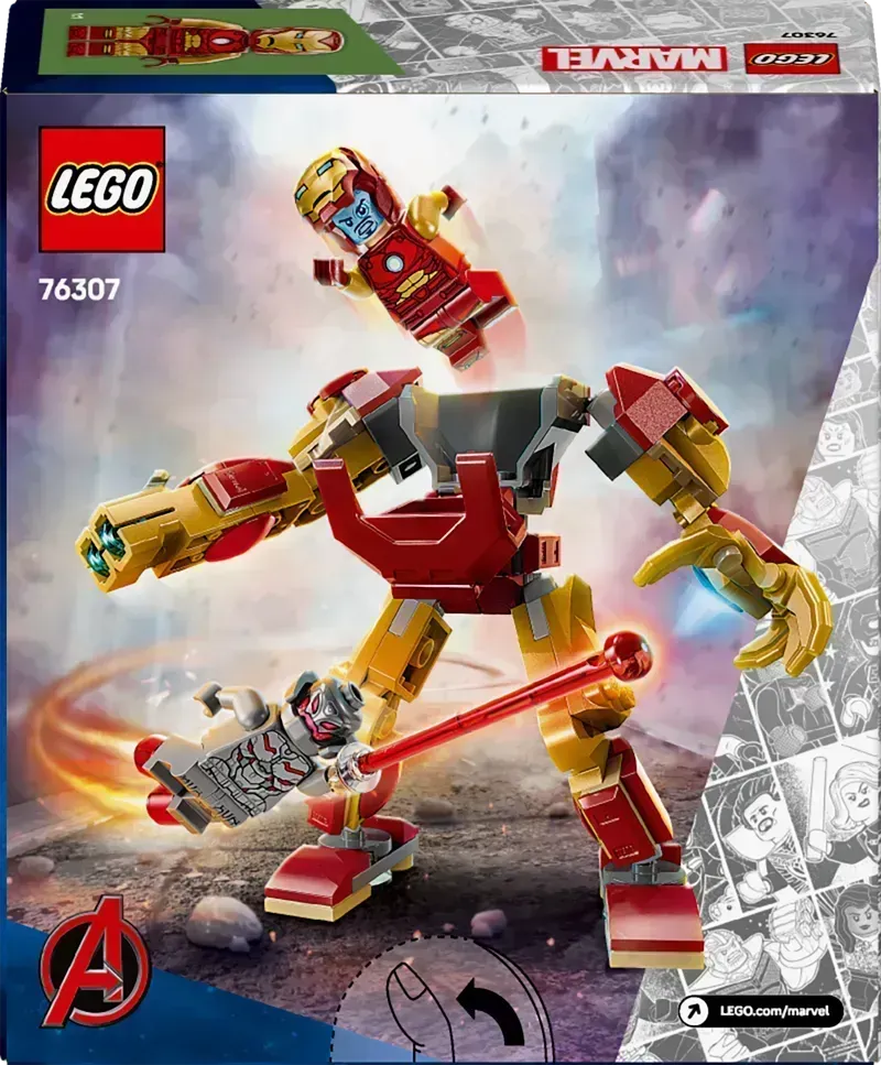 LEGO Iron Man vs Ultron 76307 Superhelden