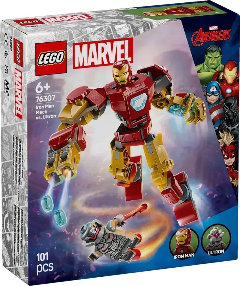 LEGO Iron Man vs Ultron 76307 Superhelden