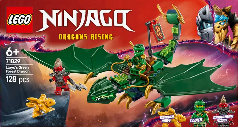 LEGO Lloyds groene Bosdraak 71829 Ninjago