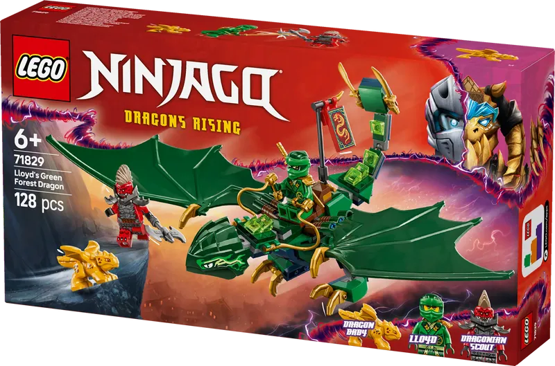 LEGO Lloyds groene Bosdraak 71829 Ninjago