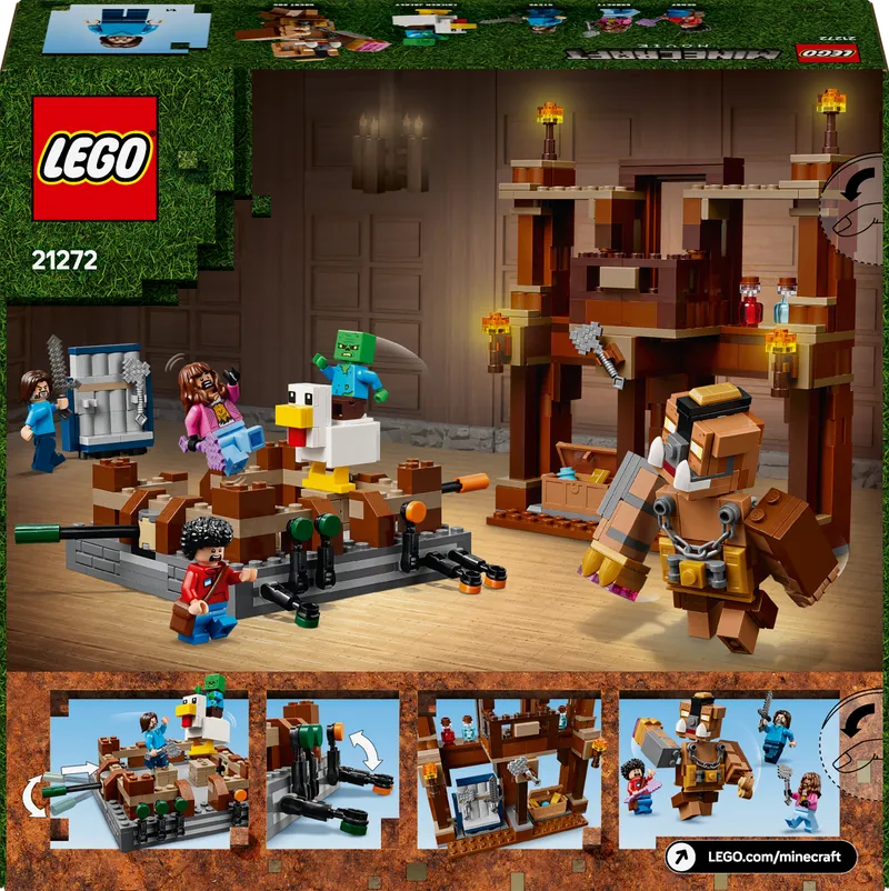 LEGO De arena bij het boslandhuis 21272 Minecraft