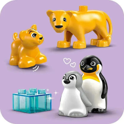 LEGO Wilde dieren familie: Penguins 10442 DUPLO