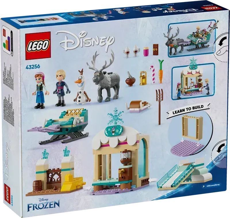 LEGO Annas Schlittenabenteuer 43256 Disney