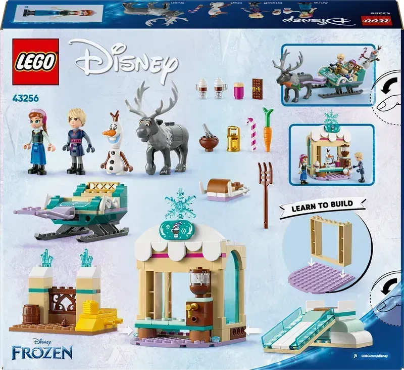 LEGO Annas Schlittenabenteuer 43256 Disney