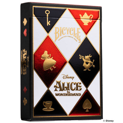 Pokerkaarten Bicycle Alice in Wonderland Disney