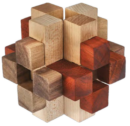 Vip-puzzles (Walnut-Padauk-Maple) Altekruse block