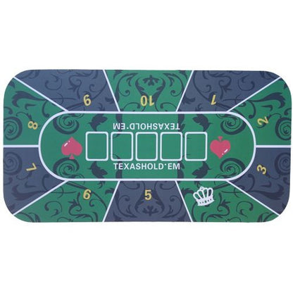 Poker-kleed 180x90cm.groen neopreen