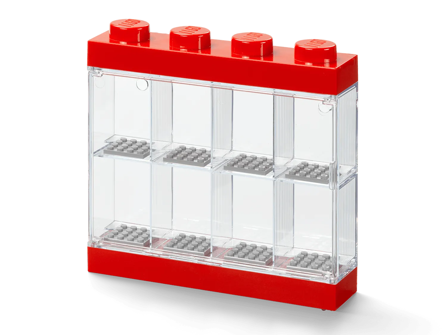 LEGO 8 Minifigure Display Case Red 5006151 Gear LEGO Gear @ 2TTOYS | Official LEGO shop😊🥰 LEGO €. 16.49