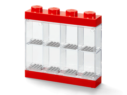 LEGO 8 Minifigure Display Case Red 5006151 Gear LEGO Gear @ 2TTOYS | Official LEGO shop😊🥰 LEGO €. 16.49