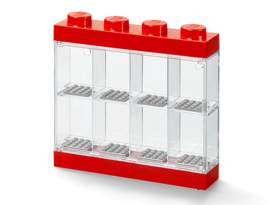 LEGO 8 Minifigure Display Case Red 5006151 Gear LEGO Gear @ 2TTOYS | Official LEGO shop😊🥰 LEGO €. 16.49