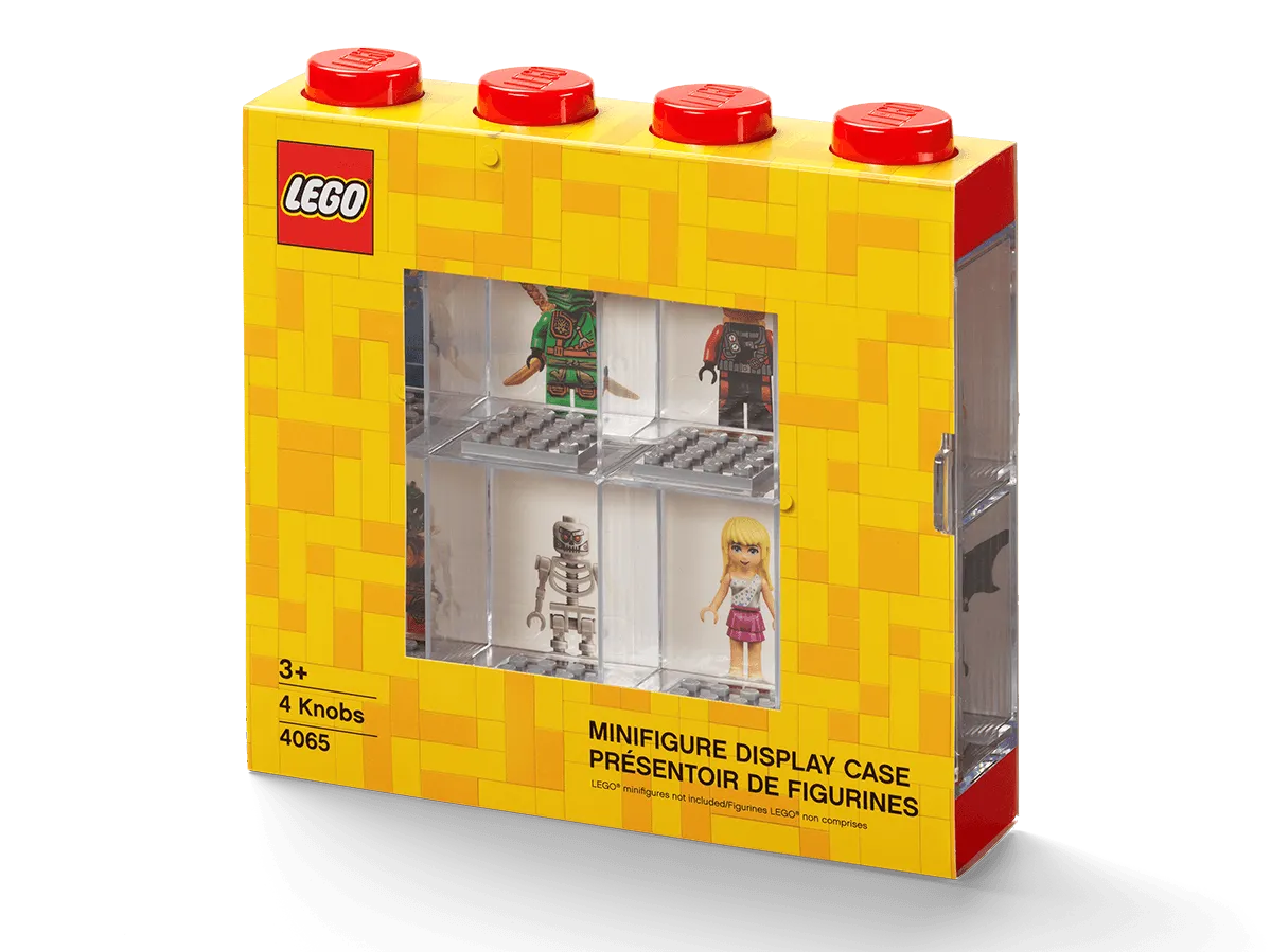 LEGO 8 Minifigure Display Case Red 5006151 Gear LEGO Gear @ 2TTOYS | Official LEGO shop😊🥰 LEGO €. 16.49