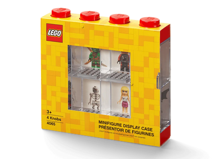 LEGO 8 Minifigure Display Case Red 5006151 Gear LEGO Gear @ 2TTOYS | Official LEGO shop😊🥰 LEGO €. 16.49