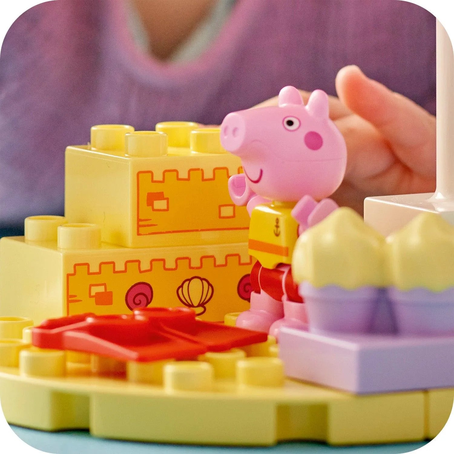 LEGO Peppa Big bootreis 10432 DUPLO (Pre-Order: verwacht juni) PEPPA PIG @ 2TTOYS LEGO €. 24.99