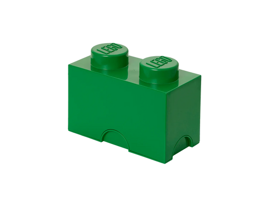 LEGO 2 Stud Storage Brick Green 5006870 Gear LEGO Gear @ 2TTOYS | Official LEGO shop😊🥰 LEGO €. 12.49