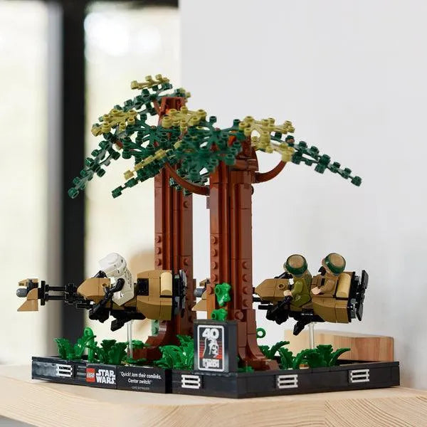 LEGO Endor Speeder Bike Chase Diorama 75353 StarWars LEGO STARWARS @ 2TTOYS | Official LEGO shop😊🥰 LEGO €. 67.48