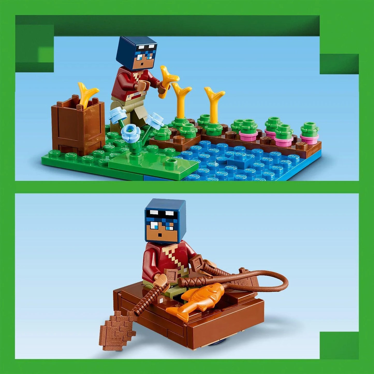 LEGO Het kikker huis 21256 Minecraft LEGO MINECRAFT @ 2TTOYS | Official LEGO shop😊🥰 LEGO €. 46.49
