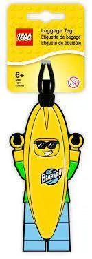 LEGO LEGO Banana Guy Luggage Tag 5005580 Gear LEGO Gear @ 2TTOYS | Official LEGO shop😊🥰 LEGO €. 5.49