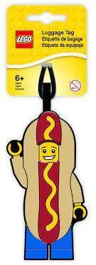 LEGO LEGO Hot Dog Guy Luggage Tag 5005582 Gear LEGO Gear @ 2TTOYS | Official LEGO shop😊🥰 LEGO €. 7.49