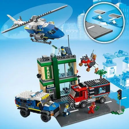 LEGO Politie achtervolging bij de bank 60317 City LEGO CITY POLITIE @ 2TTOYS | Official LEGO shop😊🥰 LEGO €. 84.98