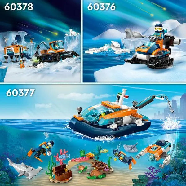 LEGO Truck en mobiel laboratorium voor poolonderzoek 60378 City LEGO CITY @ 2TTOYS | Official LEGO shop😊🥰 LEGO €. 69.98